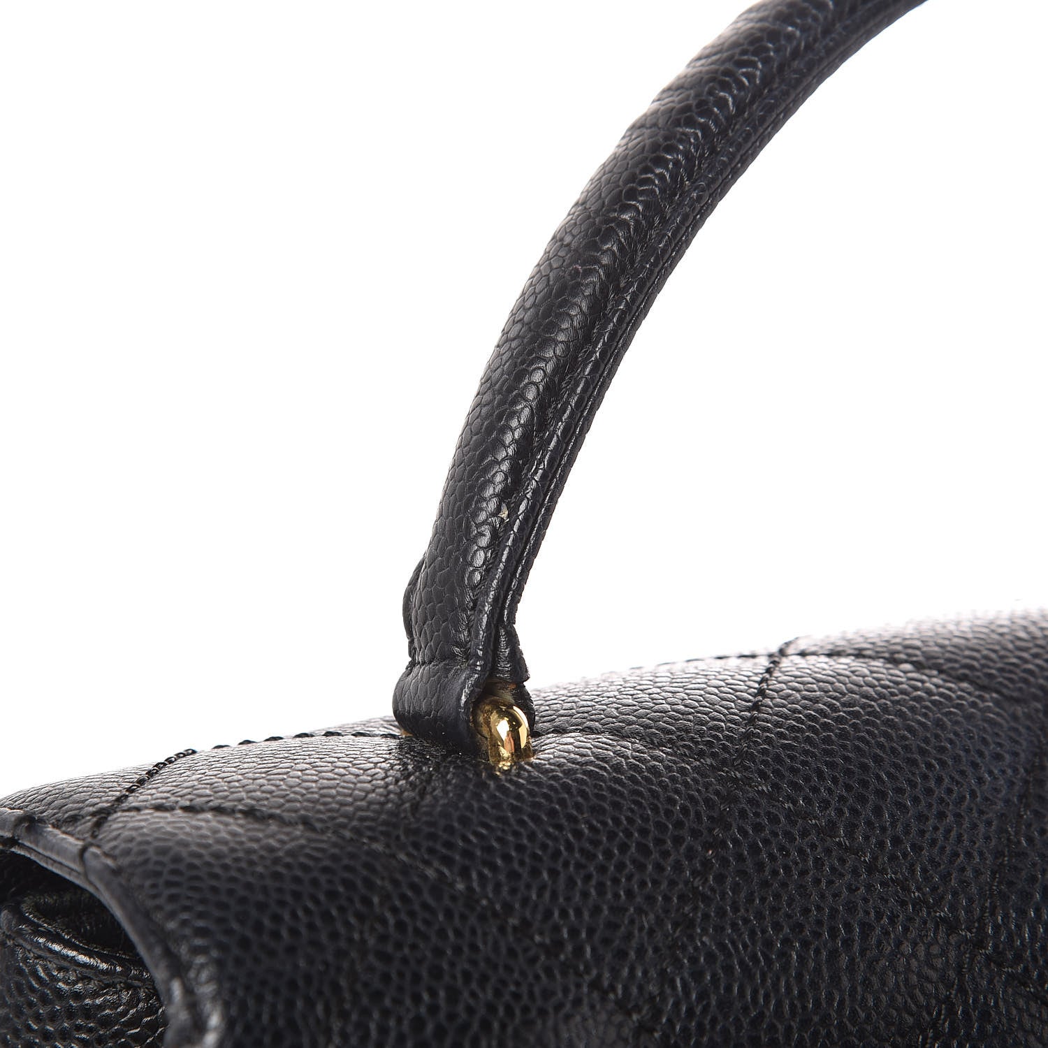 Chanel Caviar Quilted Jumbo Kelly Flap Black 13 of 15