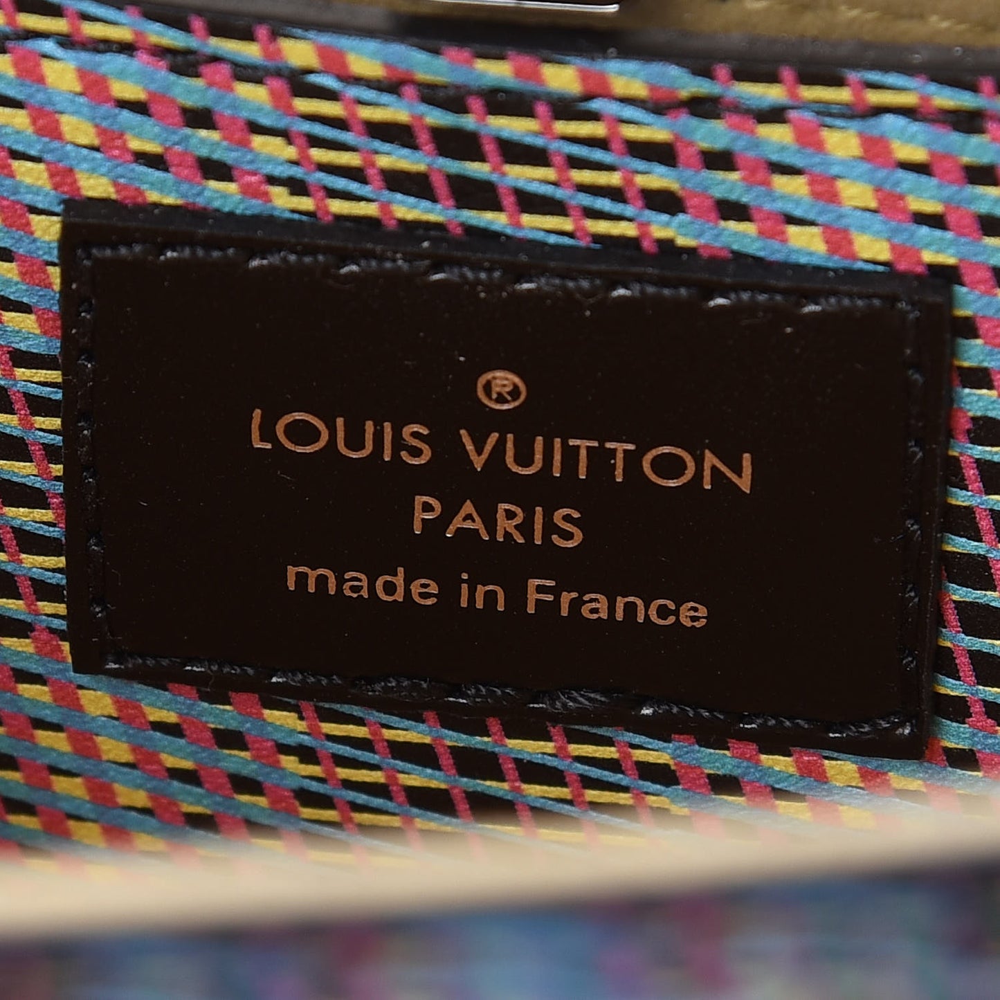 Calfskin Monogram LV Pop Twist Shoulder Bag MM Blue