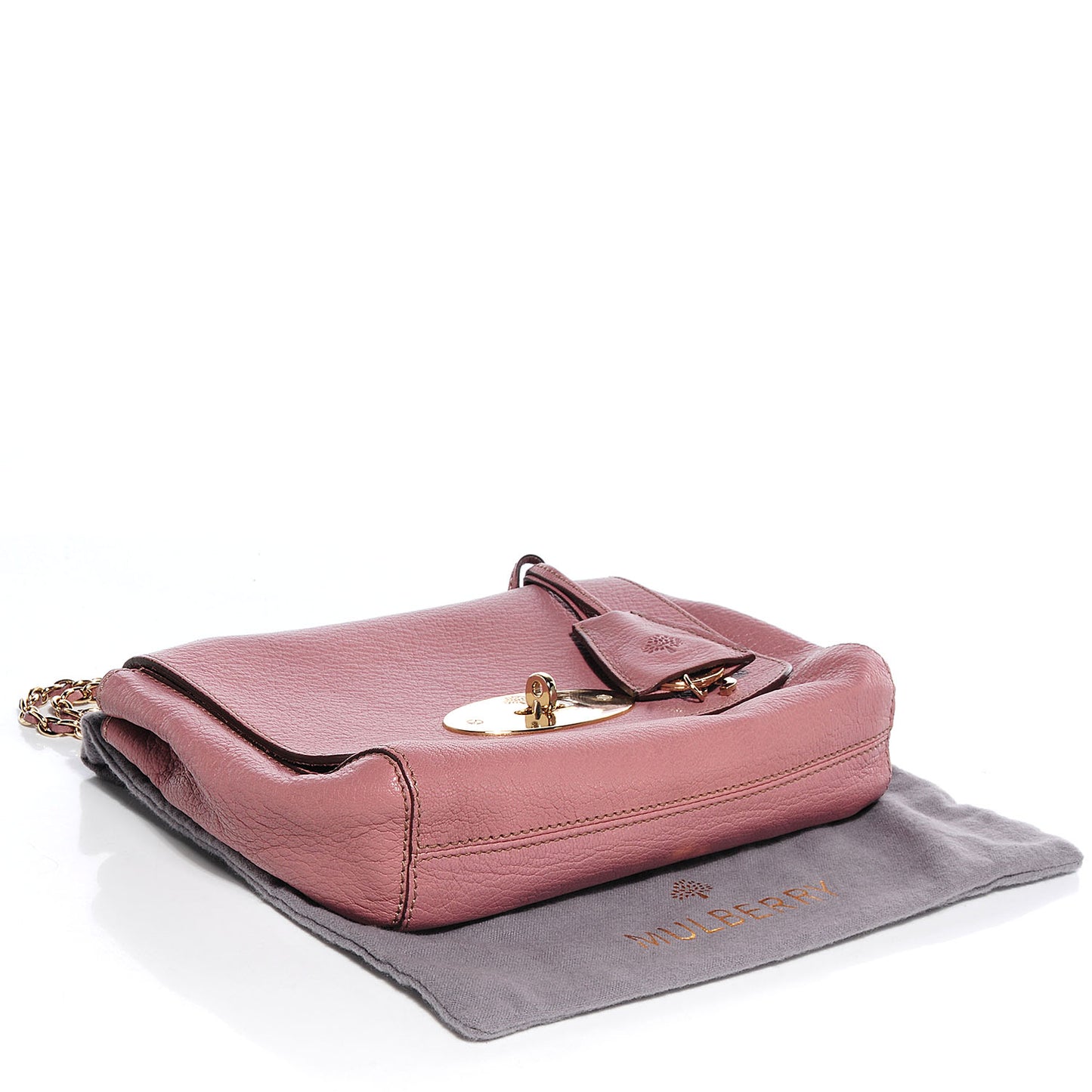 Glossy Goat Small Lily Flap Dark Blush