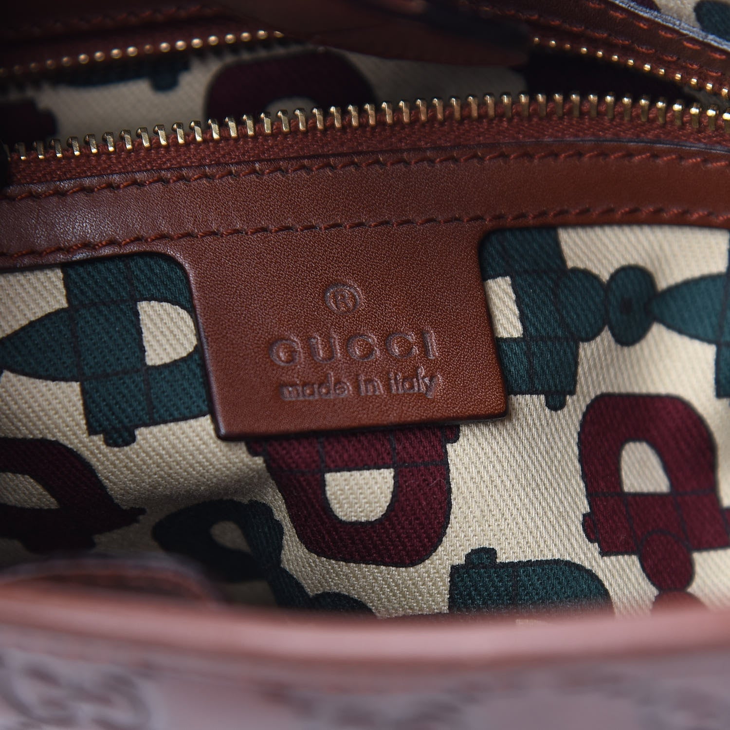 Gucci Guccissima Punch Hobo Brown 5 of 11