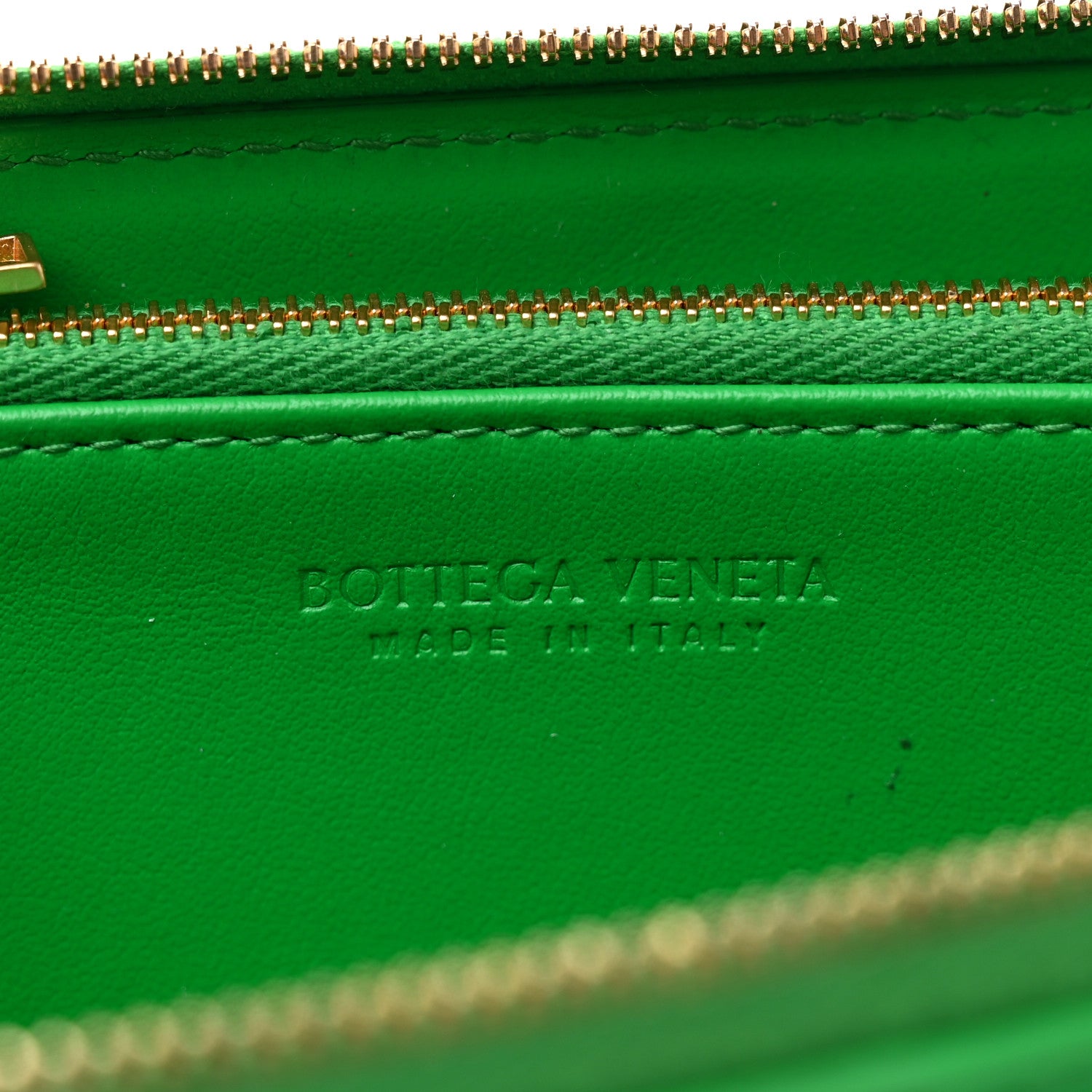 Bottega Veneta Calfskin Maxi Intrecciato Zip Wallet Parakeet 6 of 6