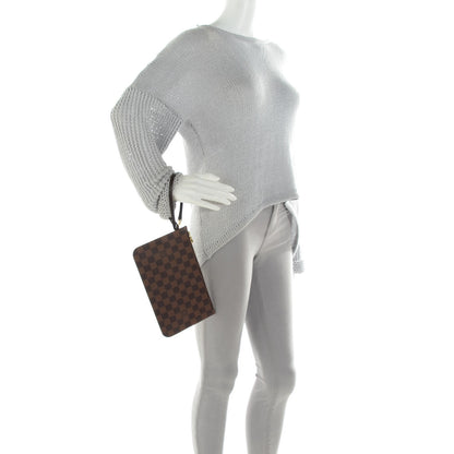 Louis Vuitton Damier Ebene Neverfull MM GM Pochette 2 of 8