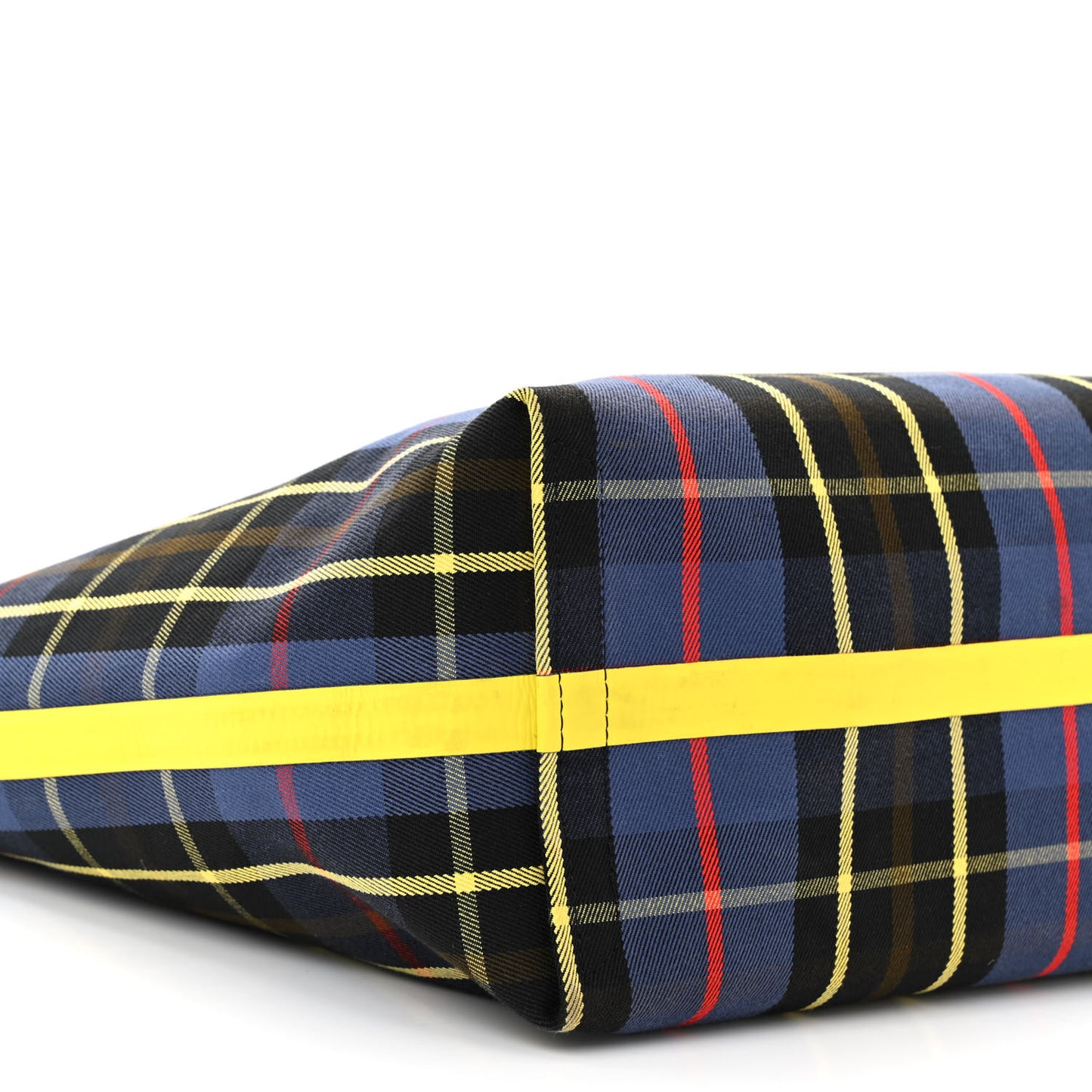 Vintage Check Medium The Giant Reversible Tote Racing Green Cobalt Blue