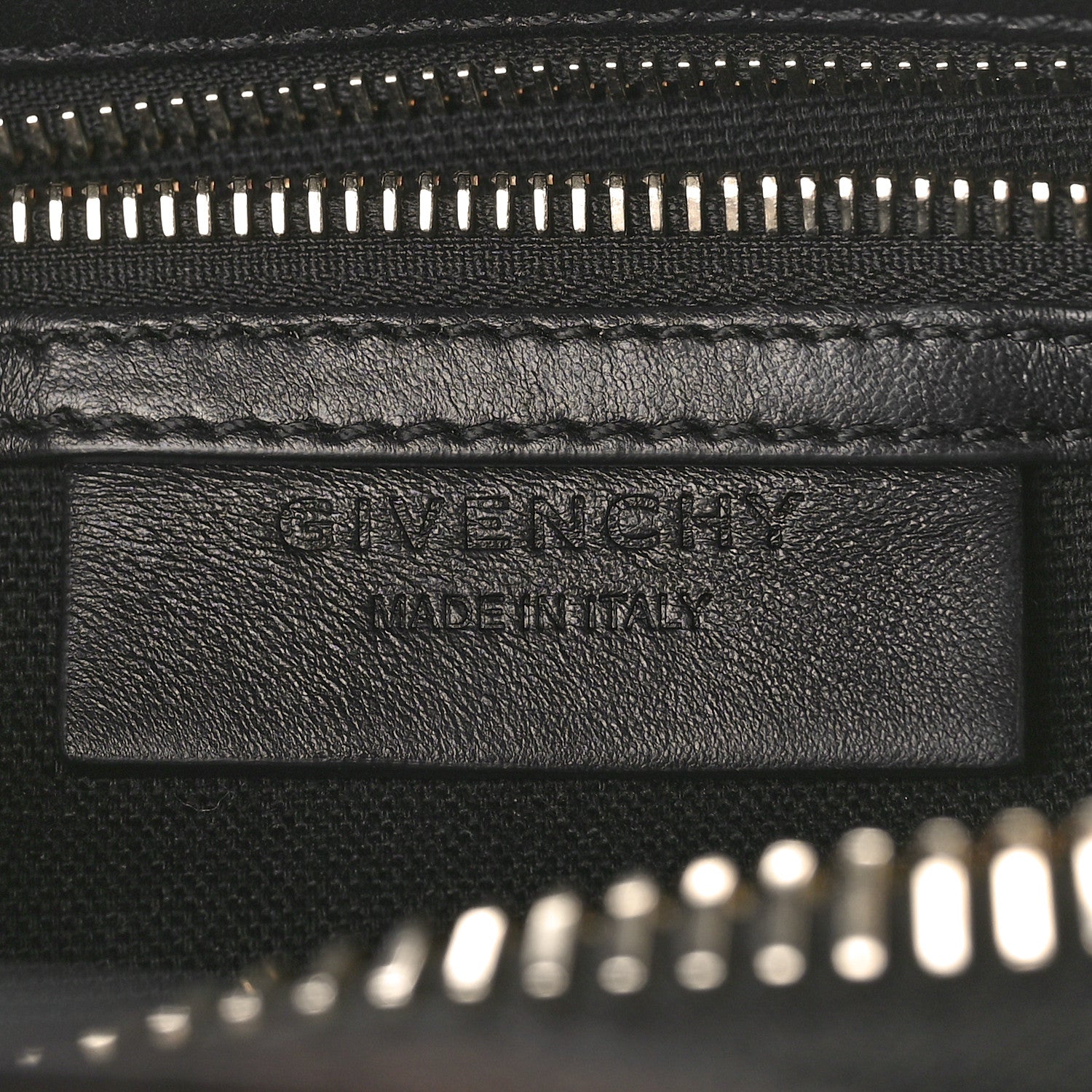 Givenchy Calfskin Crocodile Embossed Mini Antigona Black 6 of 8