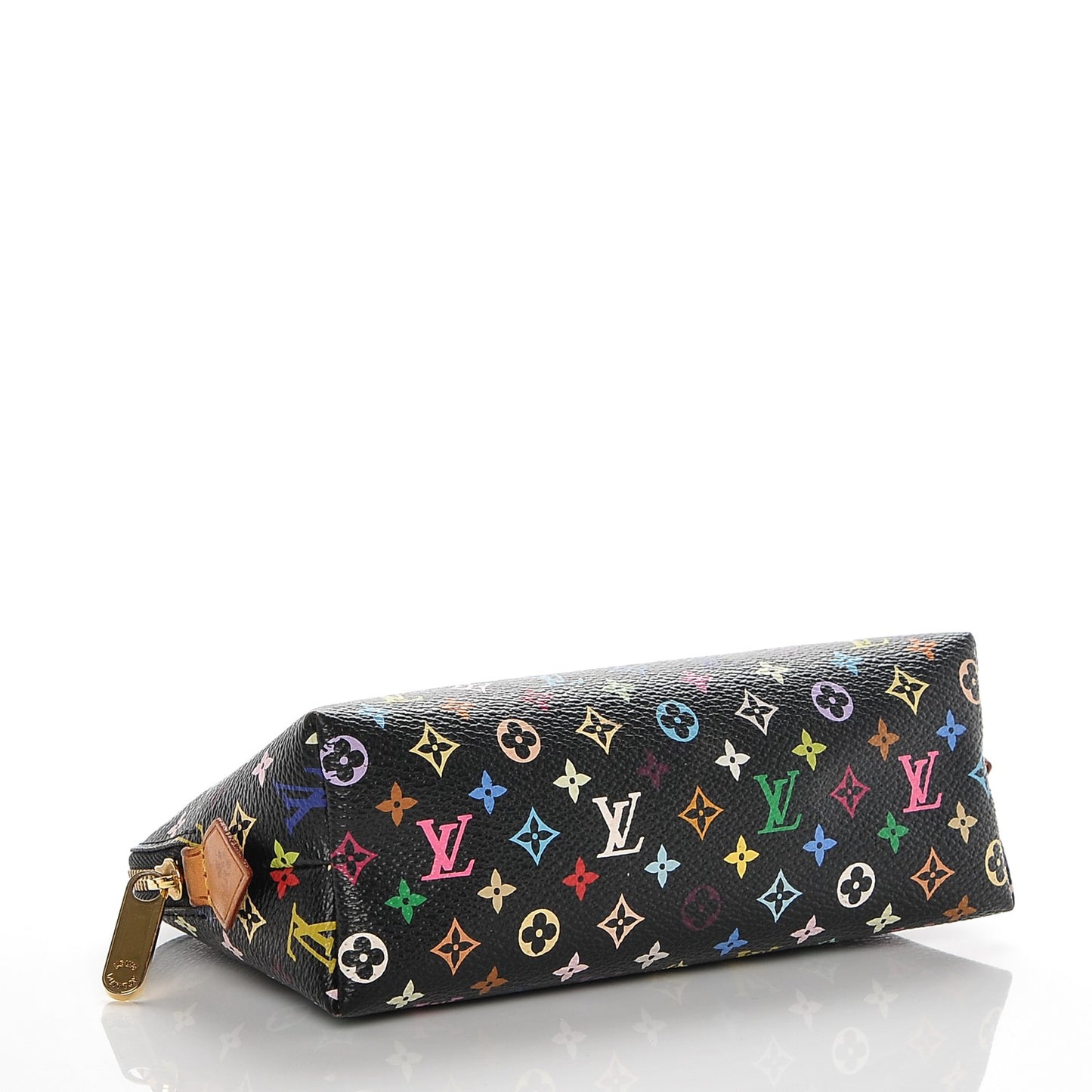 Monogram Multicolor Cosmetic Pouch Black Grenade