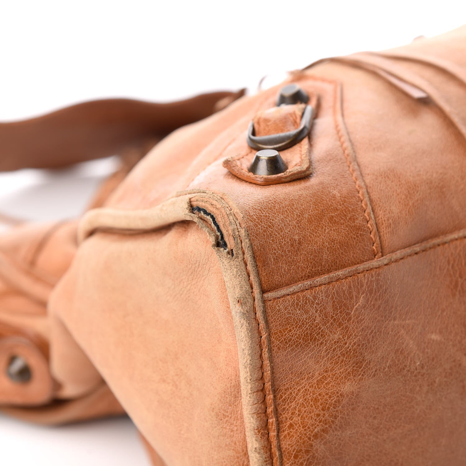 Balenciaga Agneau Classic Hardware City Marron Cannelle 8 of 14
