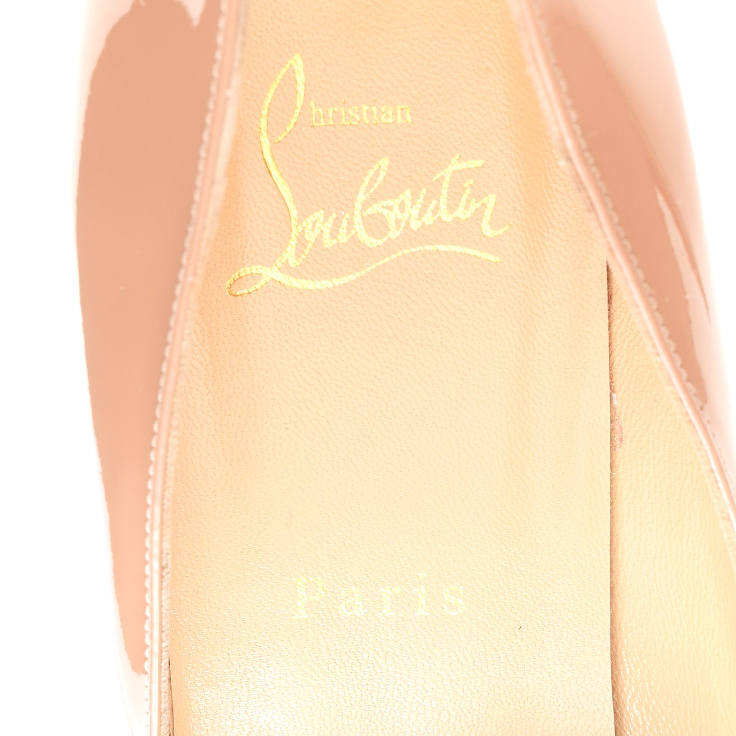 Christian Louboutin Patent Pigalle 85mm Pumps 40 Nude 8 of 9