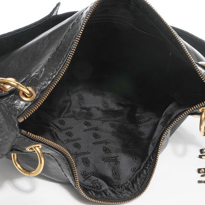 Gucci Calfskin Babouska Hobo Black 5 of 7
