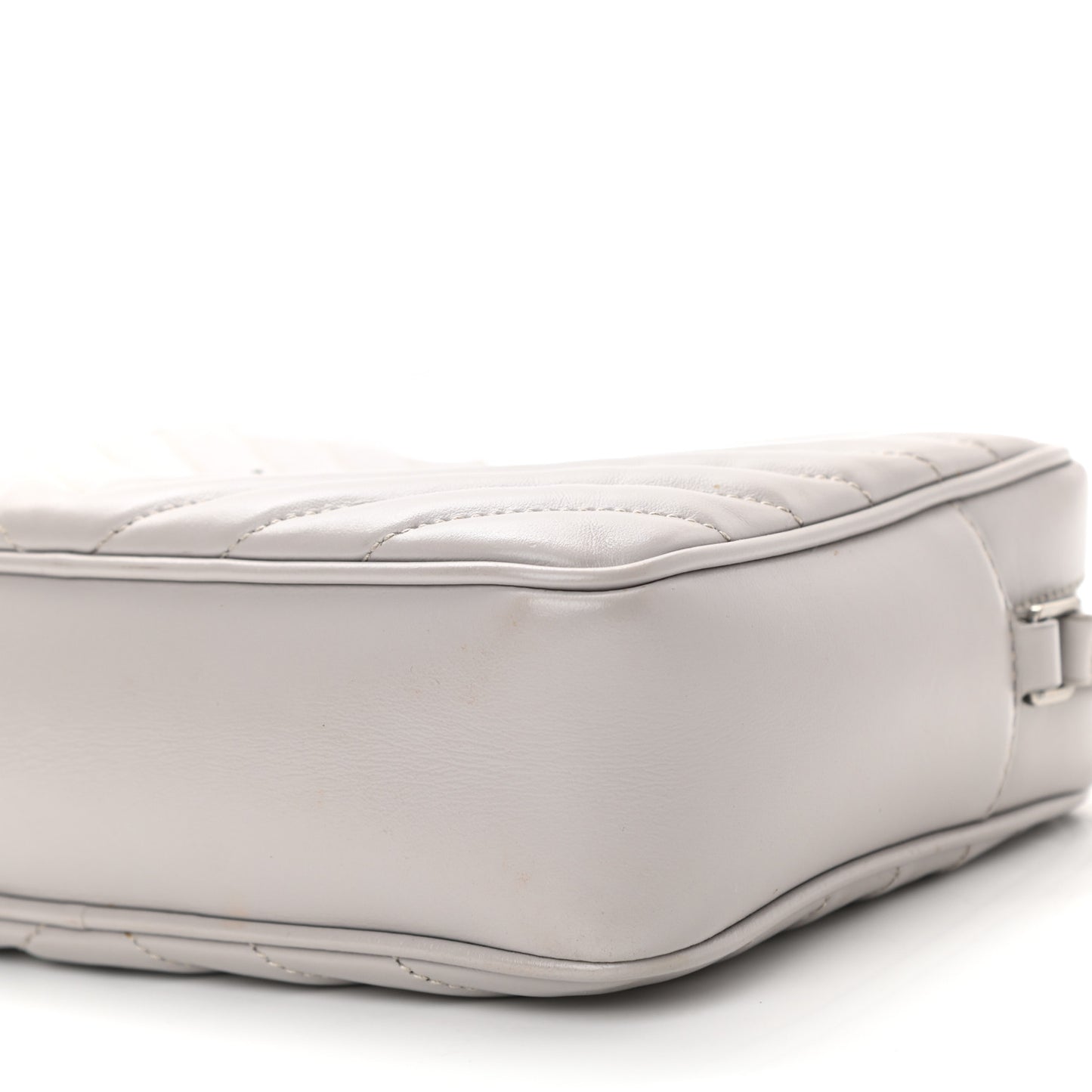 Calfskin Matelasse Monogram Lou Camera Bag Granite