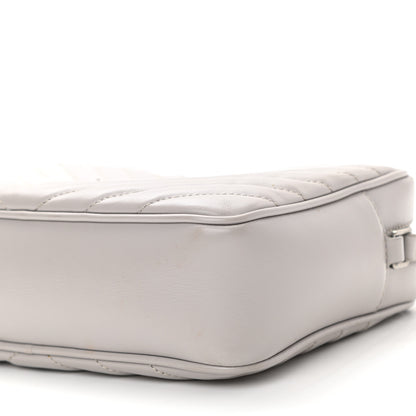 Saint Laurent Calfskin Matelasse Monogram Lou Camera Bag Granite 9 of 9
