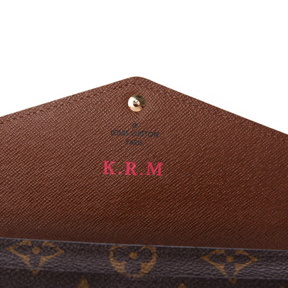 Louis Vuitton Monogram Sarah Wallet NM 5 of 8