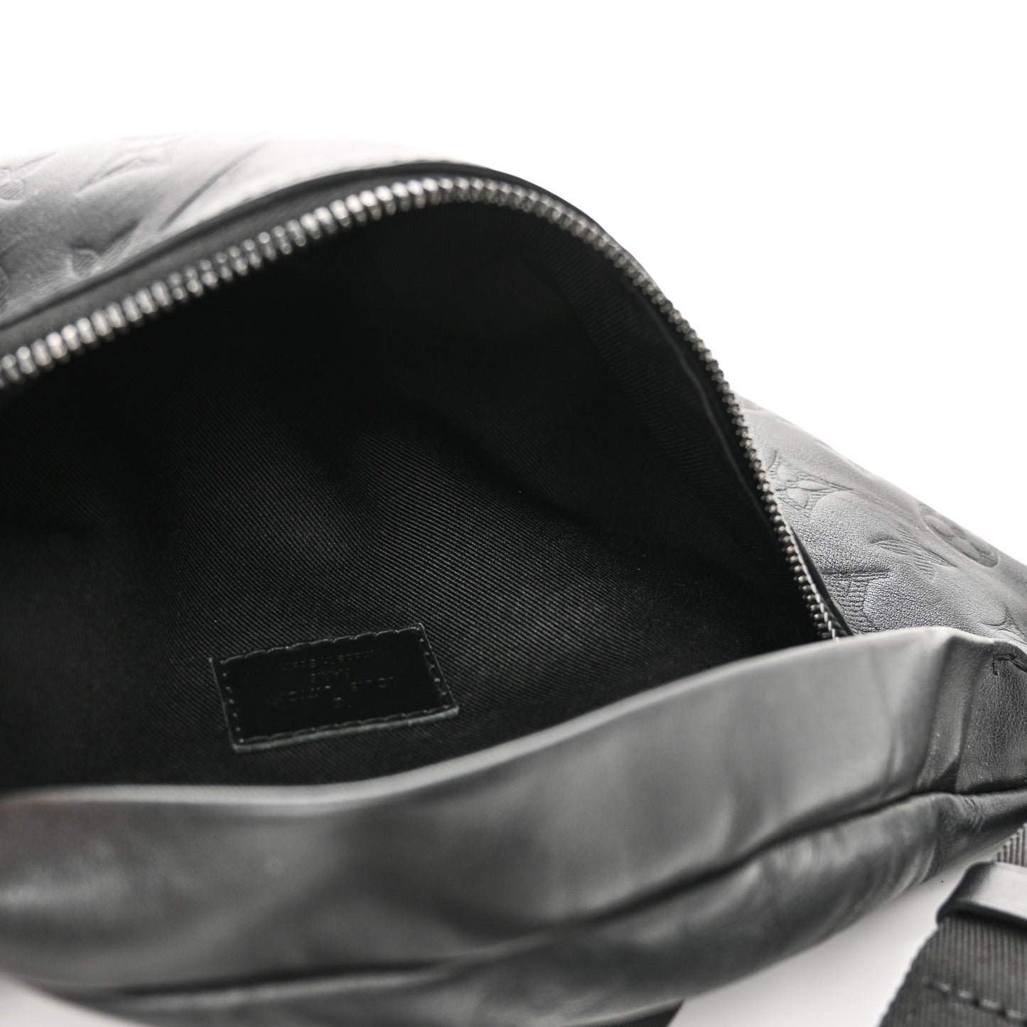 Calfskin Monogram Shadow Discovery Bumbag Black