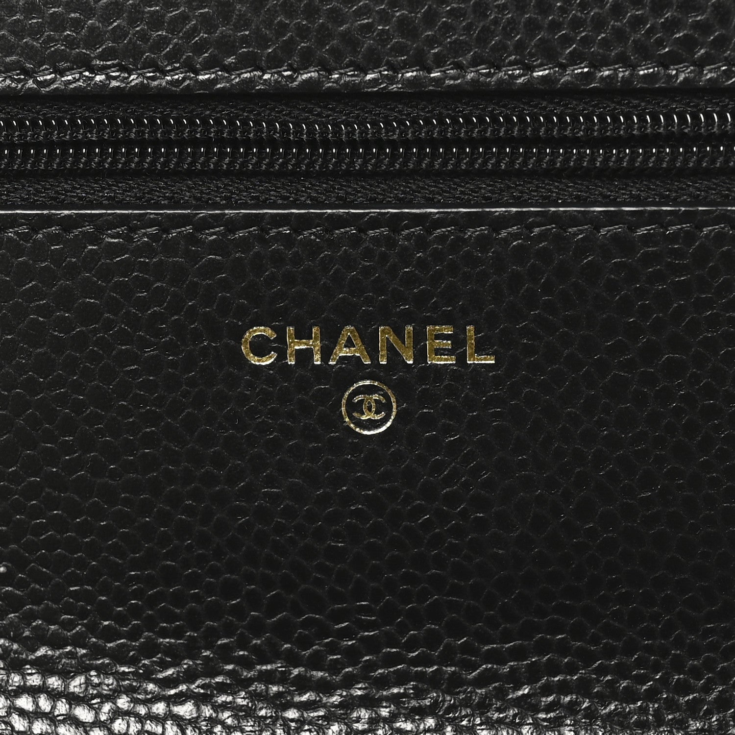 Chanel Caviar Quilted Wallet on Chain WOC Black 7 of 12