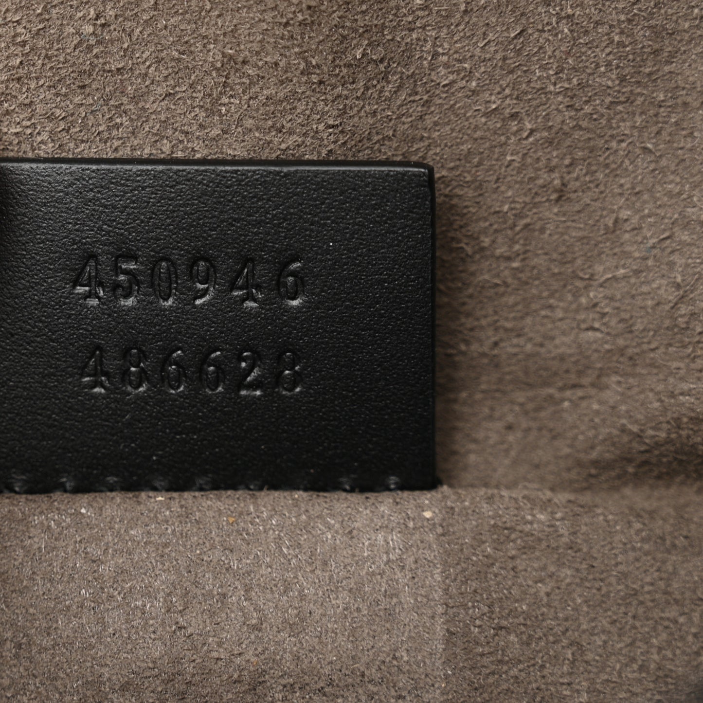 GG Supreme Monogram Belt Bag Black