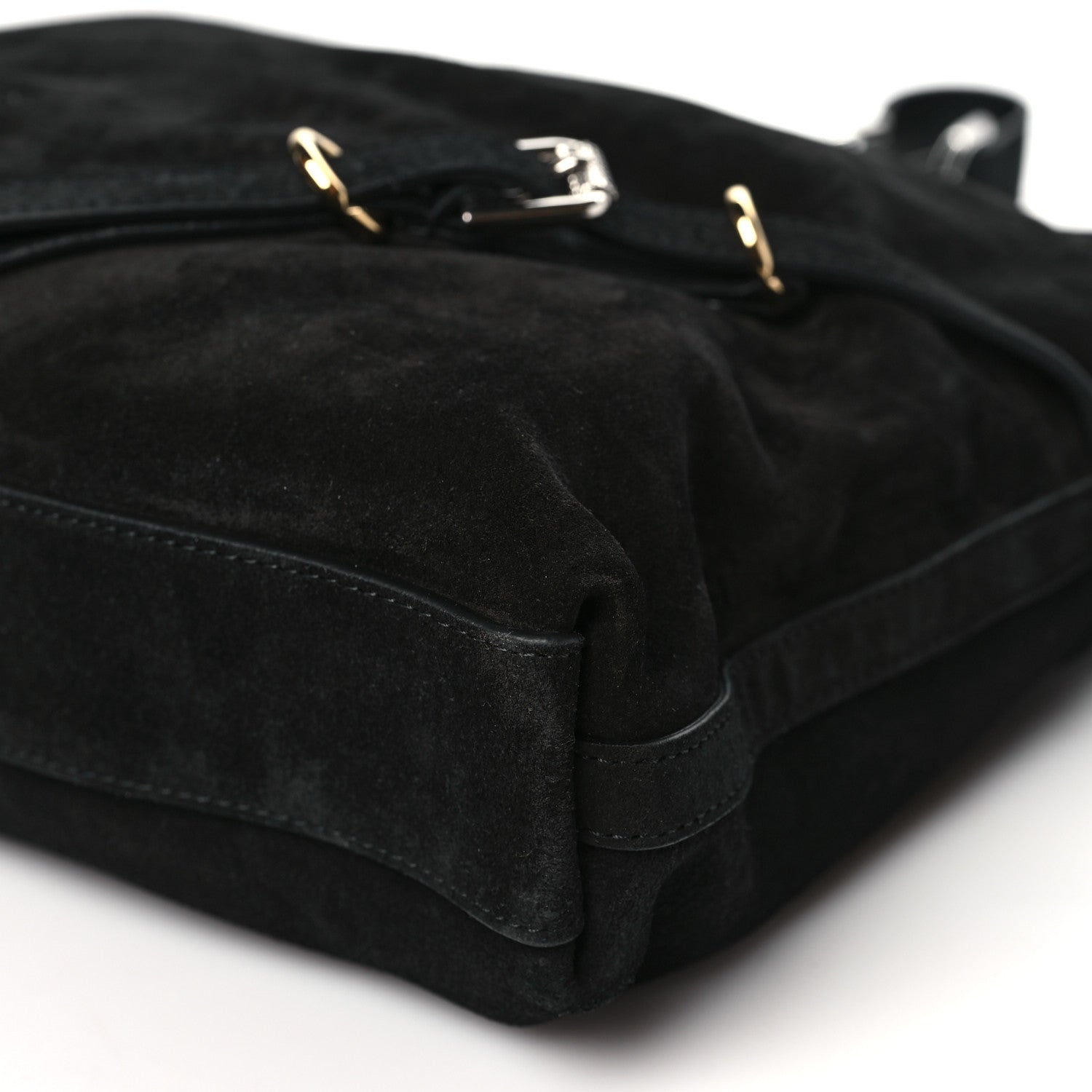 Givenchy Suede Medium Voyou Bag Black 10 of 10