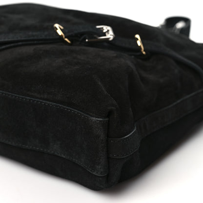 Givenchy Suede Medium Voyou Bag Black 10 of 10