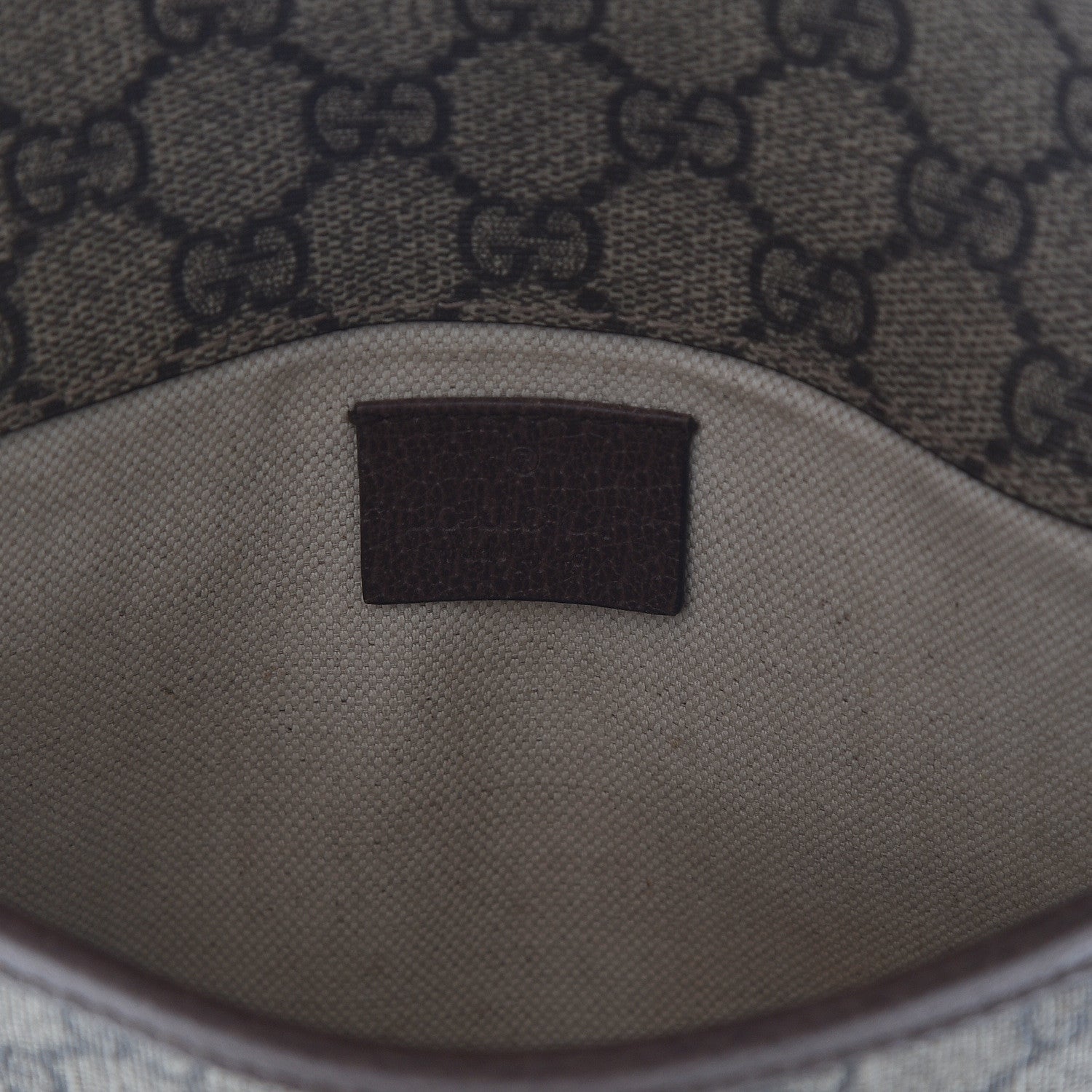 Gucci GG Supreme Monogram Neo Vintage Web Belt Bag Brown 6 of 15