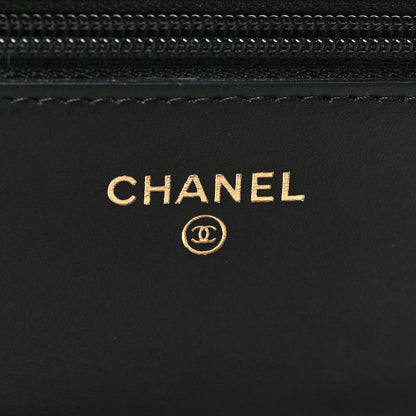 Chanel Caviar Timeless CC Wallet on Chain WOC Black 10 of 11