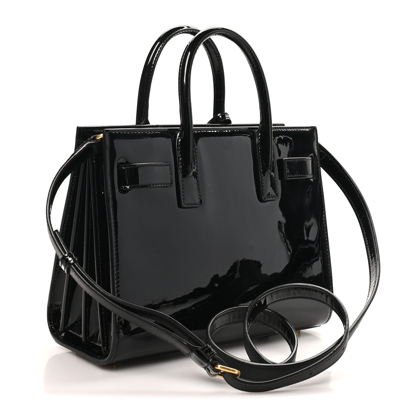 Patent Nano Sac de Jour Black Black