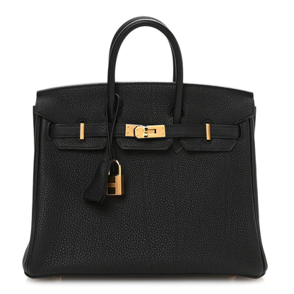 Hermes Togo Birkin 25 Black 1 of 11