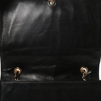 Chanel Lambskin Quilted CC Small Single Flap Black 13 of 16