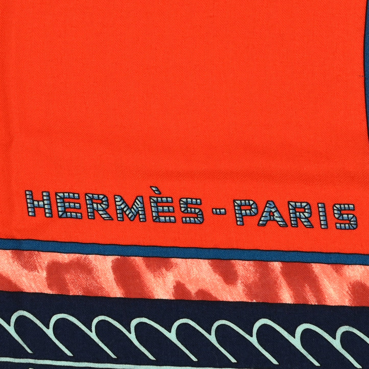 Cashmere Silk Selle d'Officier En Grande Tenue Shawl 140