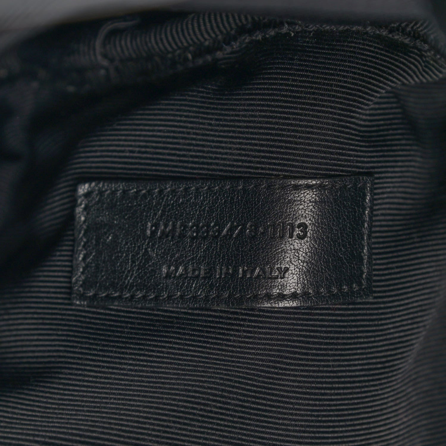 Saint Laurent Calfskin Medium Rider Bucket Bag Black 6 of 13