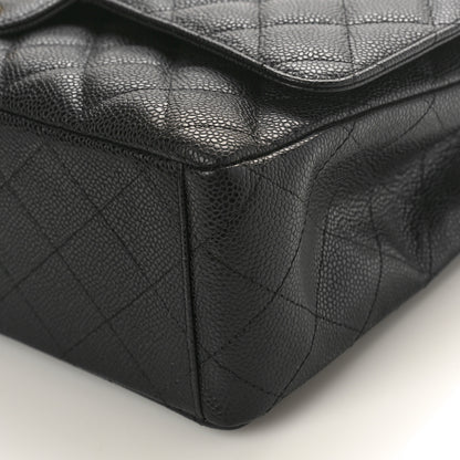 Chanel Caviar Quilted Maxi Double Flap Black 9 of 9