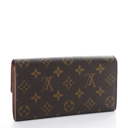 Louis Vuitton Monogram Sarah Wallet 3 of 9