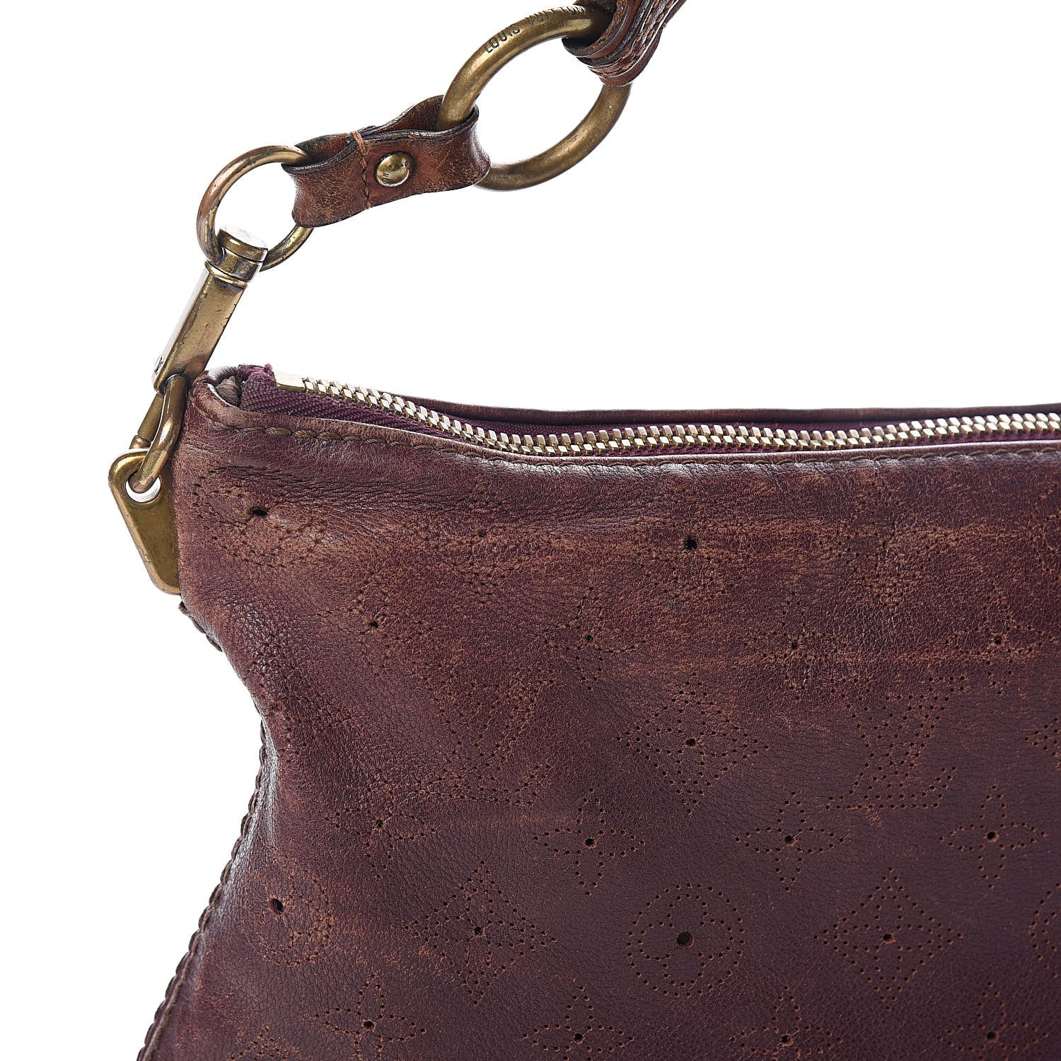 Louis Vuitton Mahina Onatah Pochette Aubergine 13 of 18