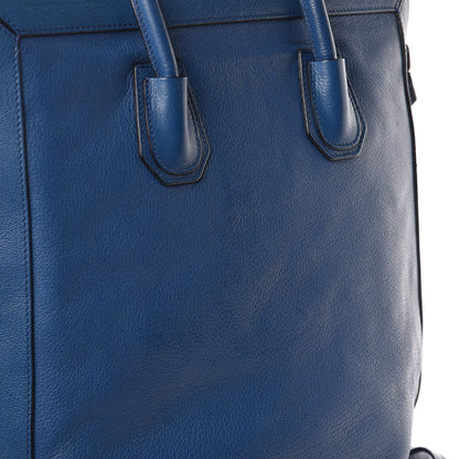 Givenchy Grained Goatskin Antigona Zippered Tote Blue 10 of 11