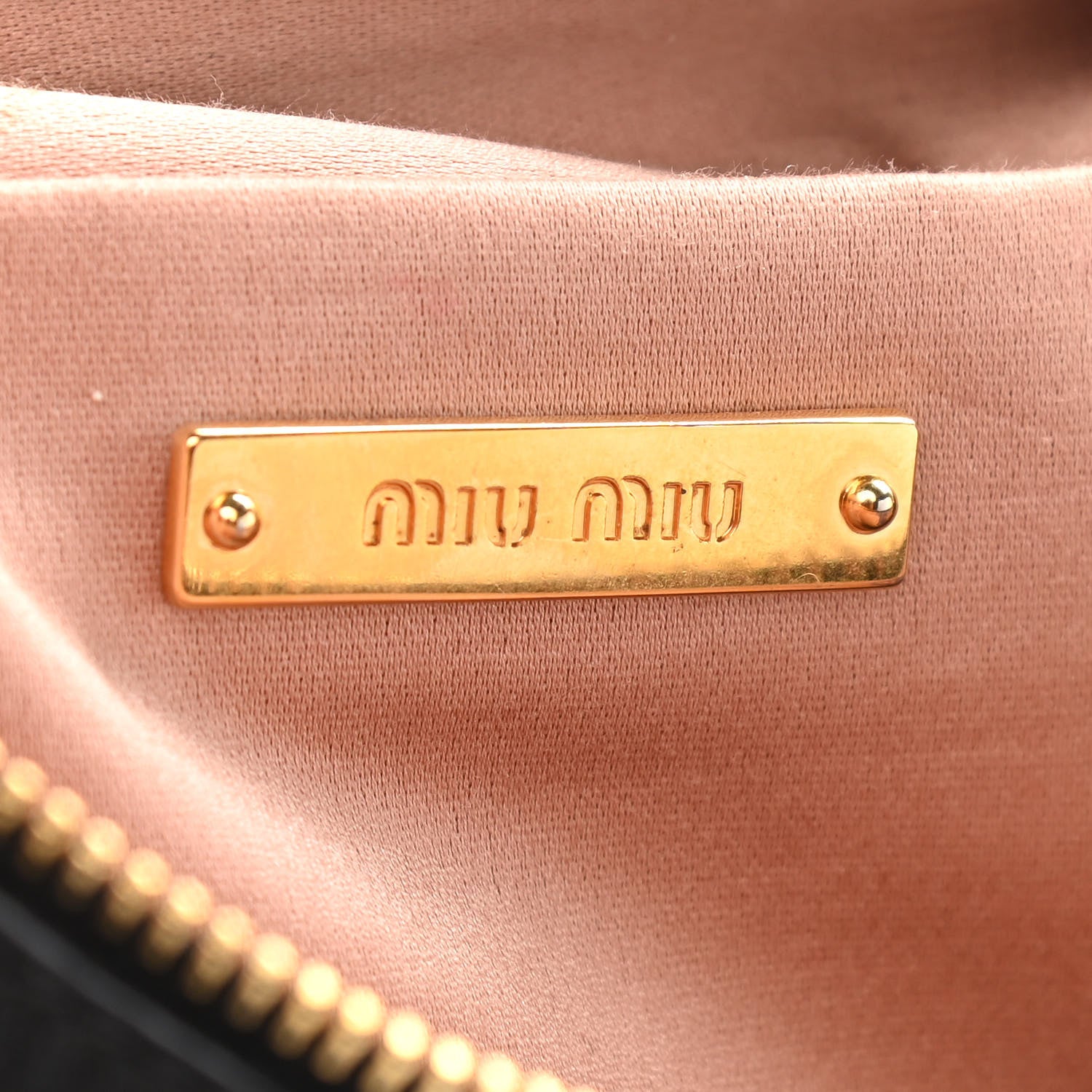 Miu Miu Vitello Lux Bow Bag Black 6 of 10