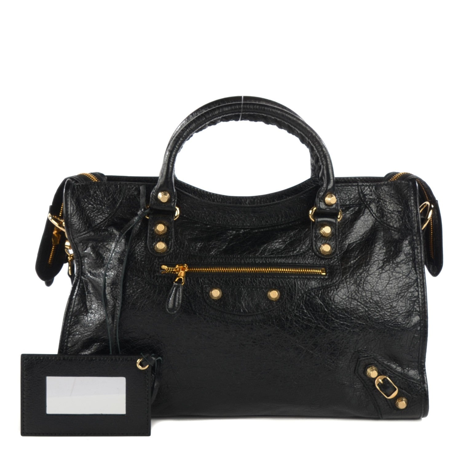 Balenciaga Agneau Giant 12 Gold Hardware City Black 1 of 8