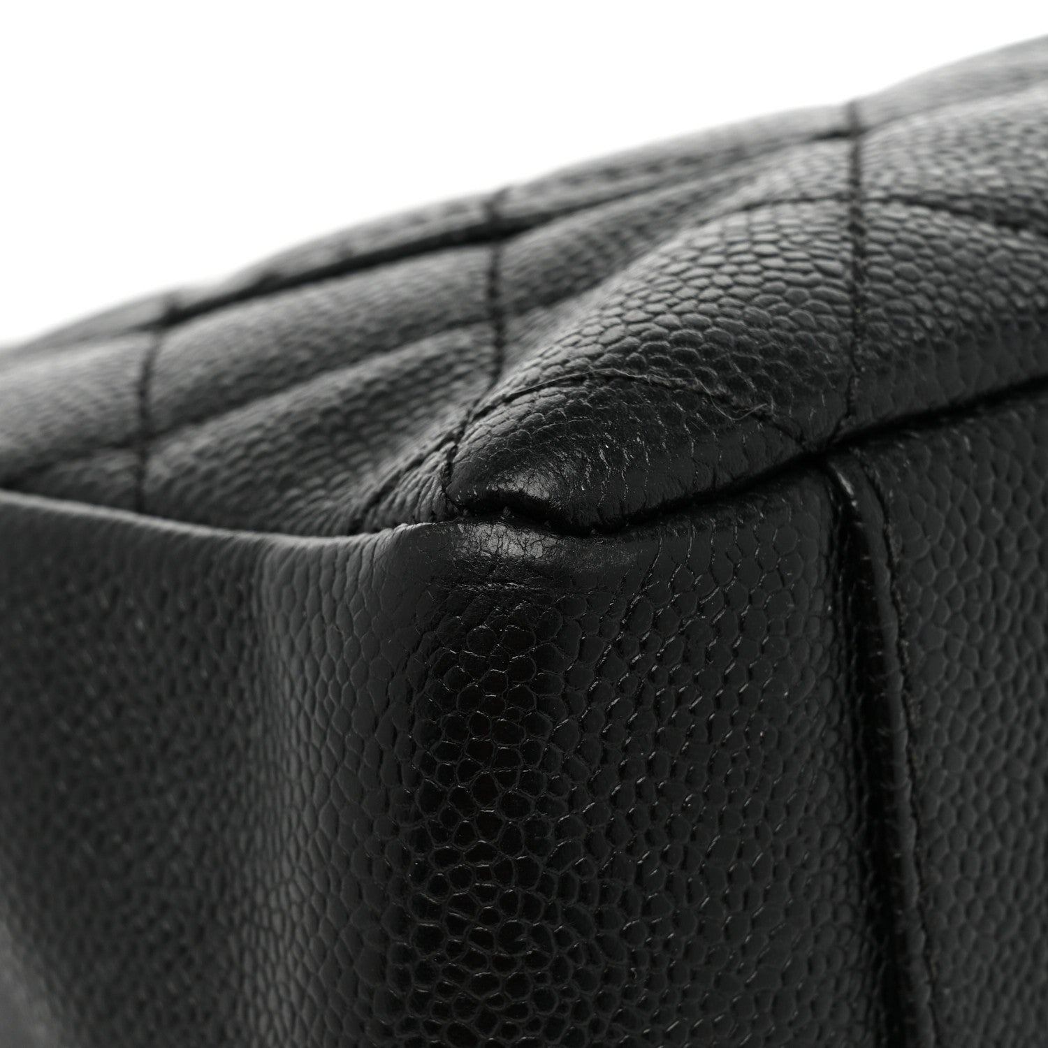 Chanel Caviar Quilted Grand Shopping Tote GST Black 13 of 14