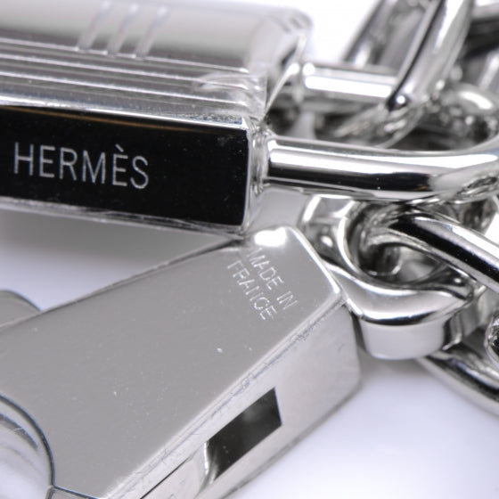 Palladium Breloque Bag Charm Silver