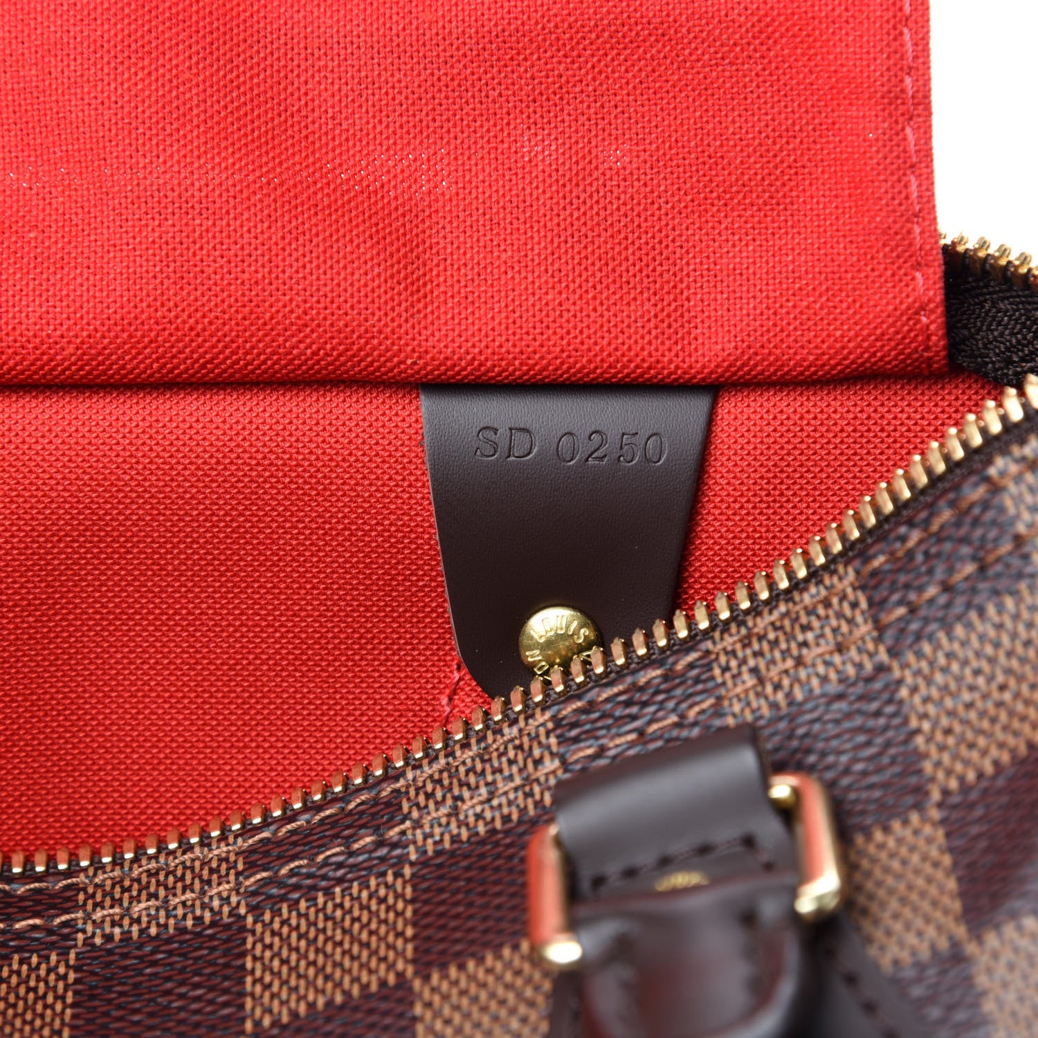 Louis Vuitton Damier Ebene Speedy Bandouliere 25 10 of 11