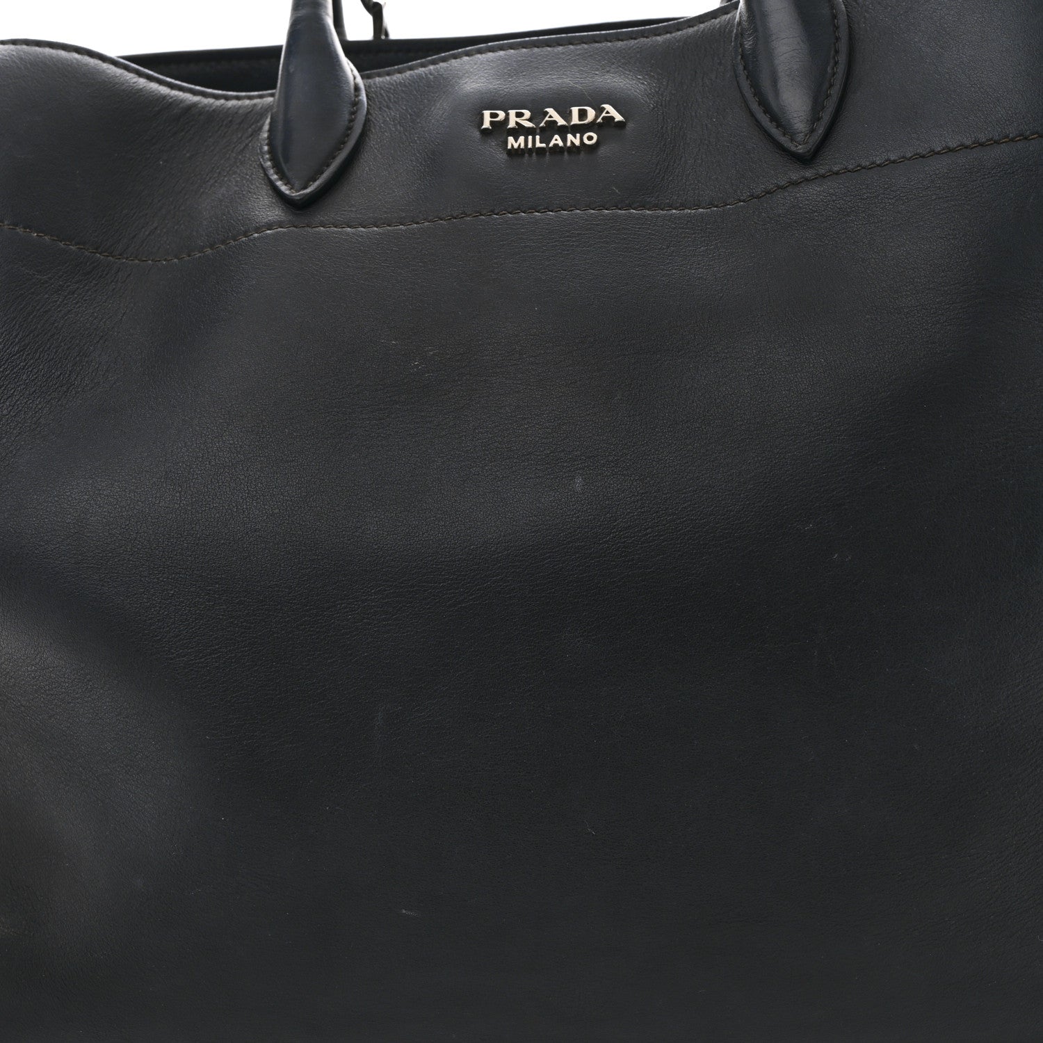 Prada City Calf Tote Black 11 of 14