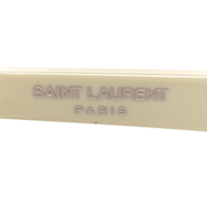 Saint Laurent Acetate Palace Mask Sunglasses SL 537 White 5 of 7