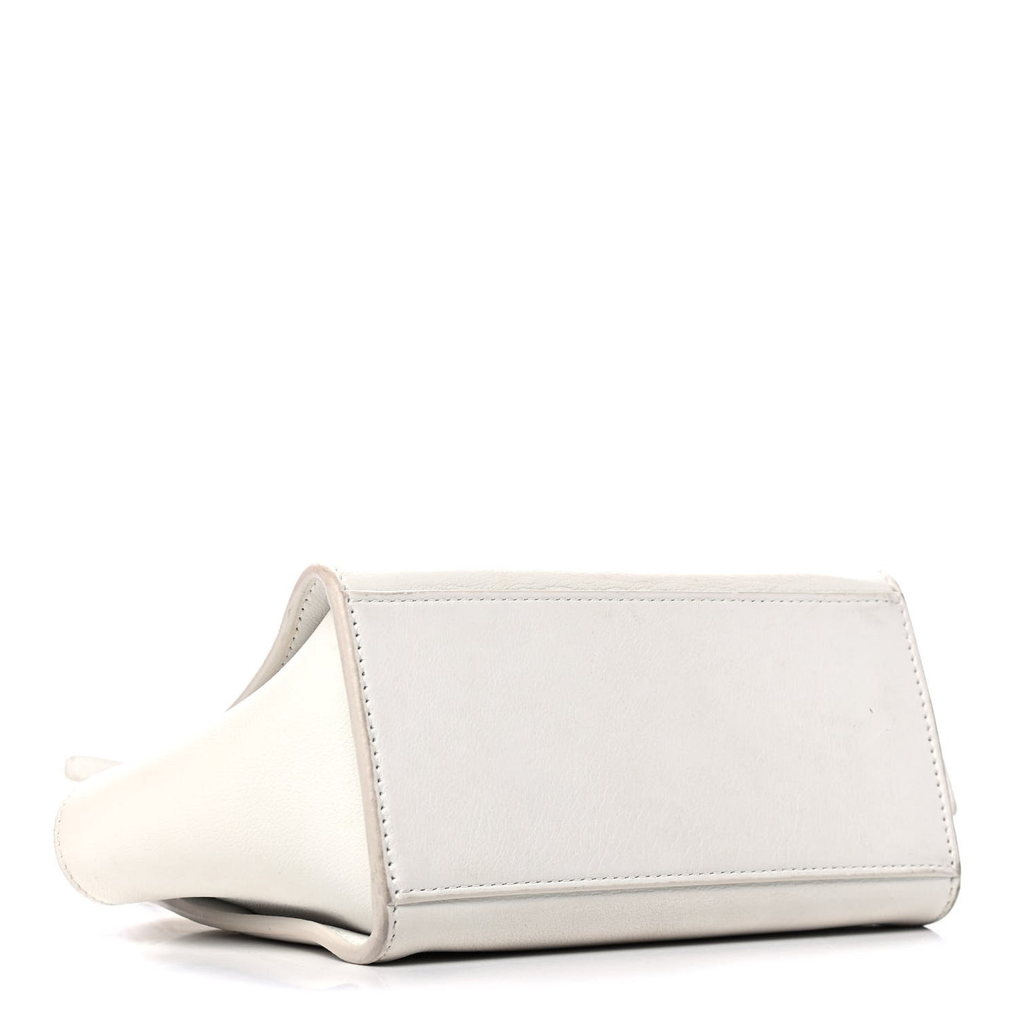 Calfskin Monogram Toy Cabas White