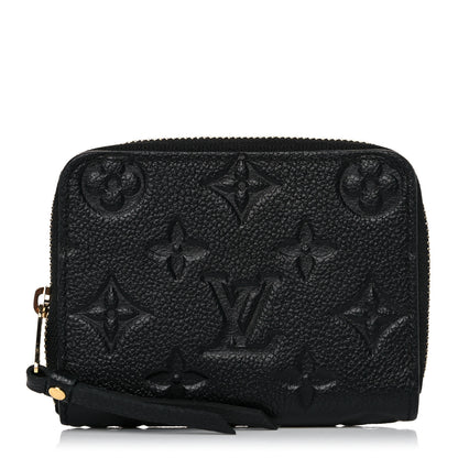 Louis Vuitton Empreinte Zippy Coin Purse Black 1 of 11