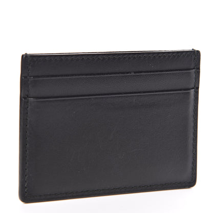Gucci Calfskin Feline Card Holder Black 3 of 7