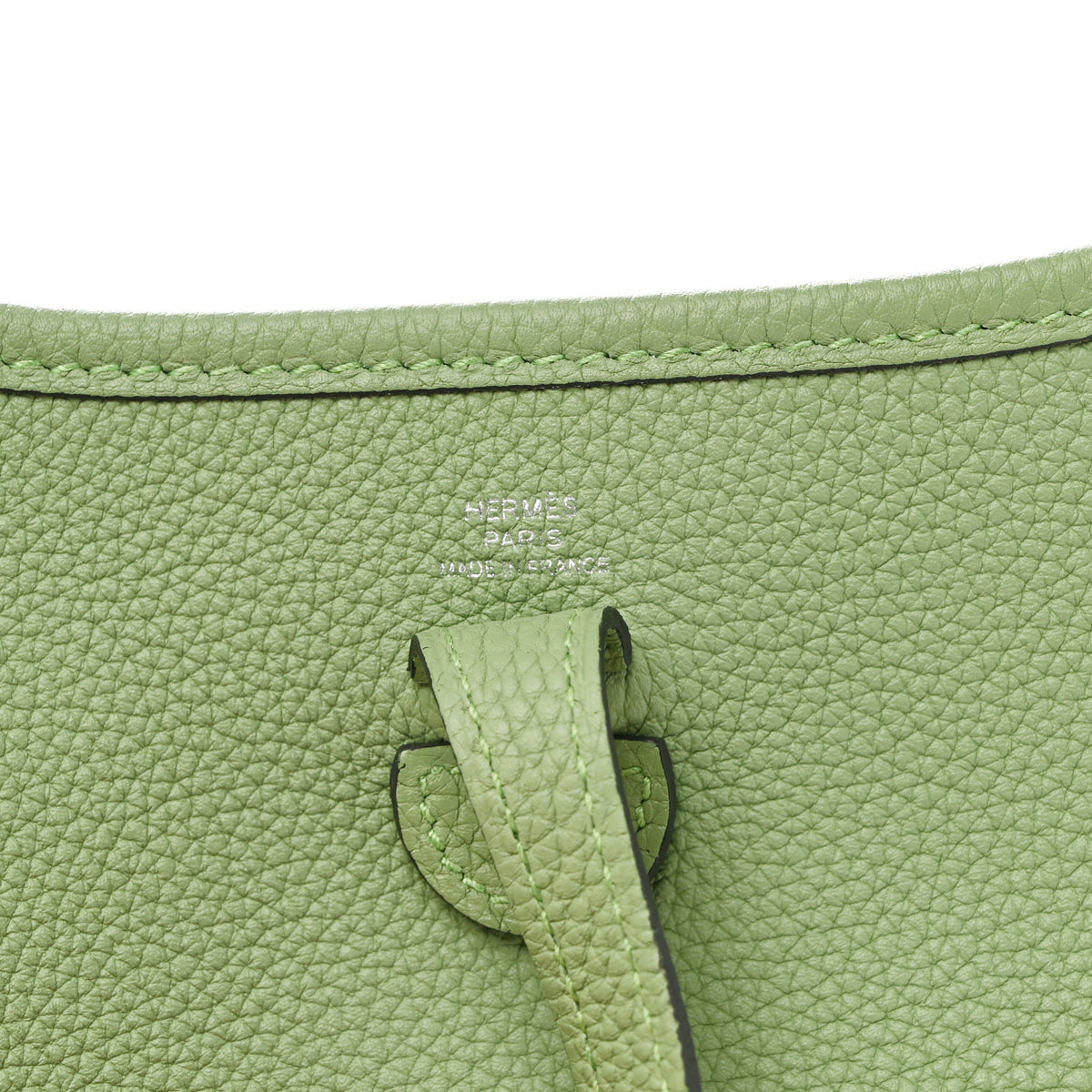 Hermes Taurillon Maurice Evelyne TPM Vert Criquet 6 of 10