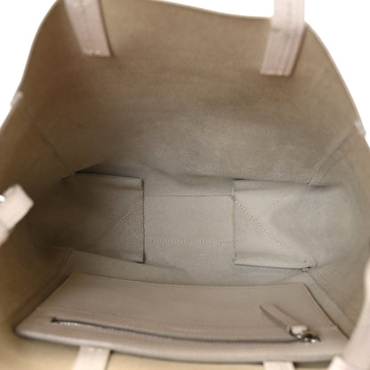 Celine Grained Calfskin Small Vertical Cabas Cream 5 of 13