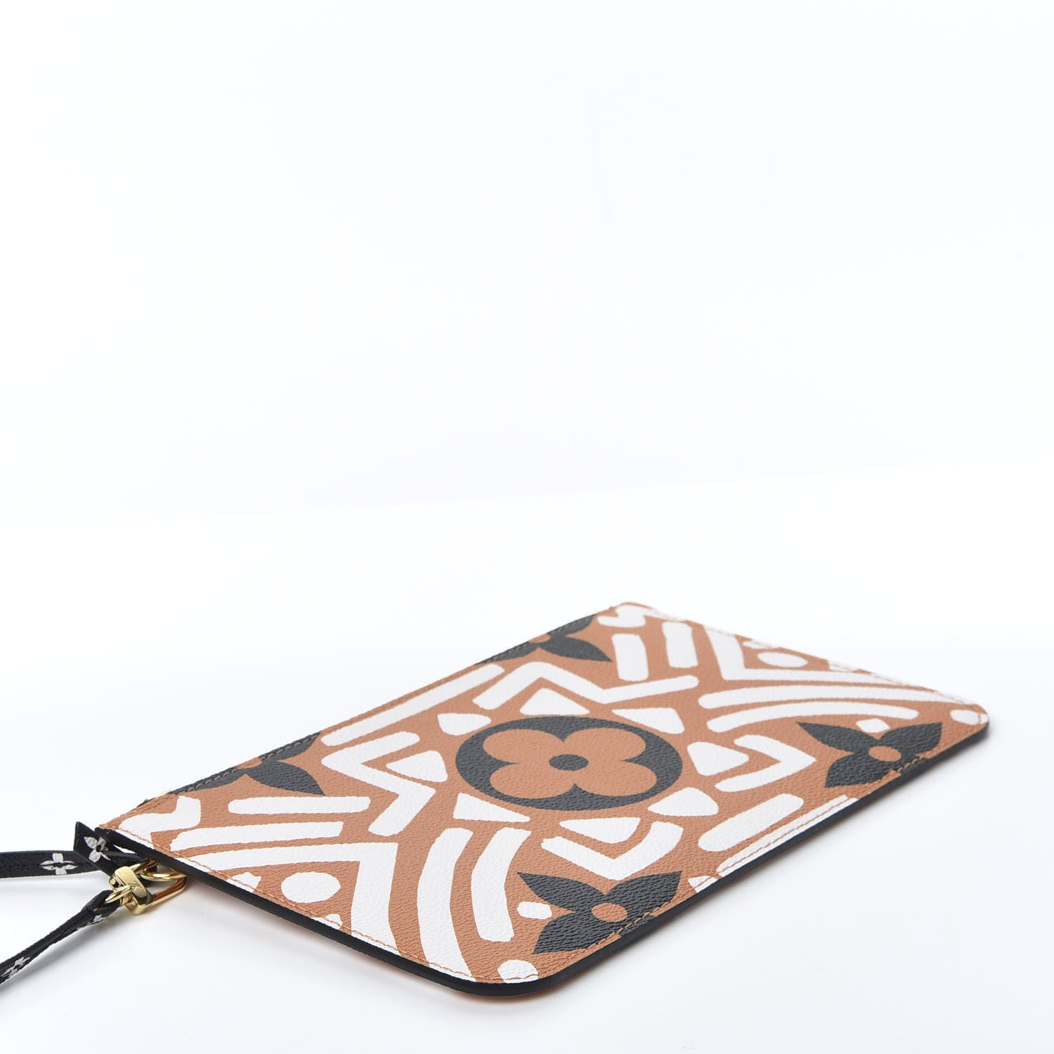 Louis Vuitton Monogram Giant Crafty Neverfull MM GM Pochette Creme Caramel 3 of 8