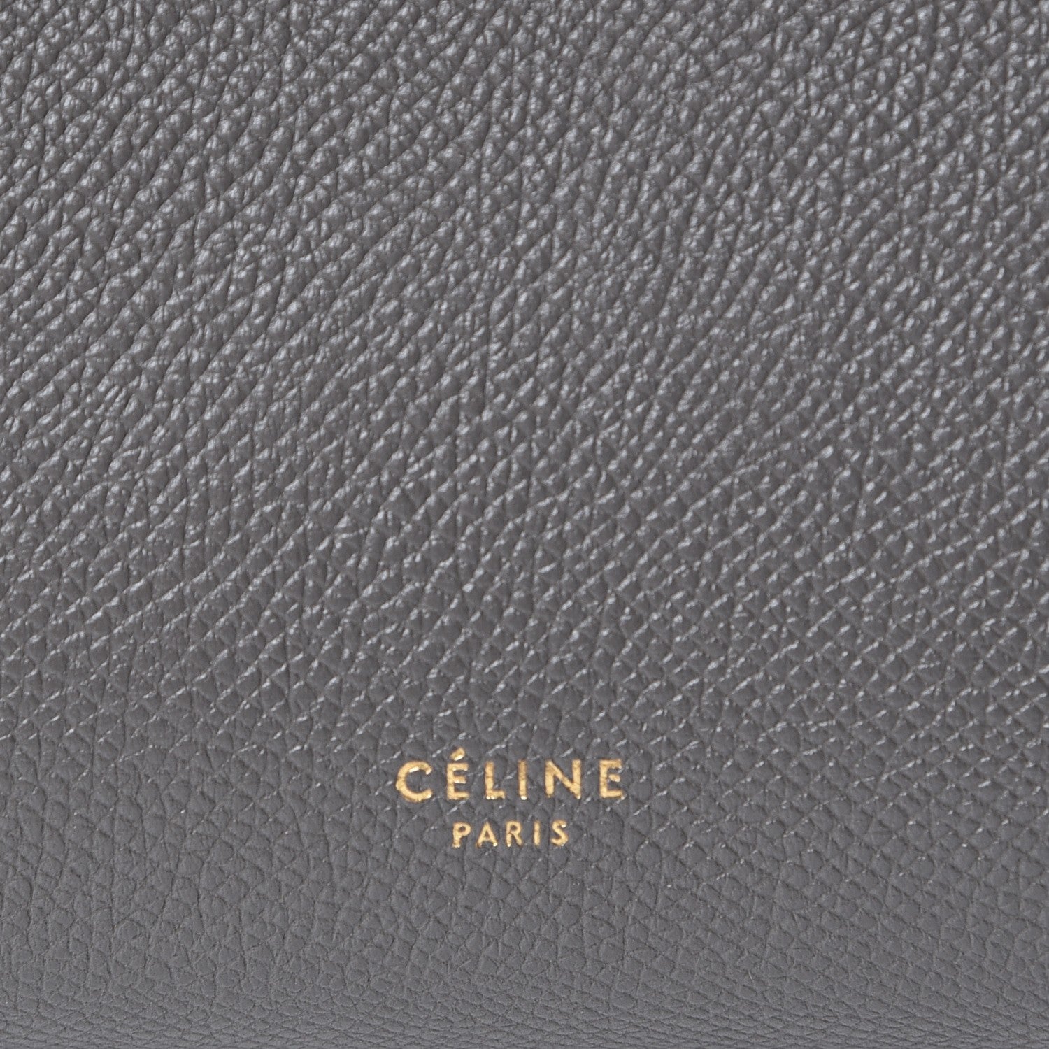 Celine Grained Calfskin Micro Belt Bag Grey 6 of 8