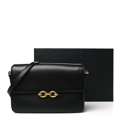 Saint Laurent Smooth Calfskin Le Maillon Satchel Black 11 of 11