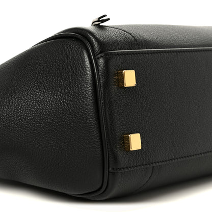 Celine Grained Calfskin Little New Luggage Black 10 of 11
