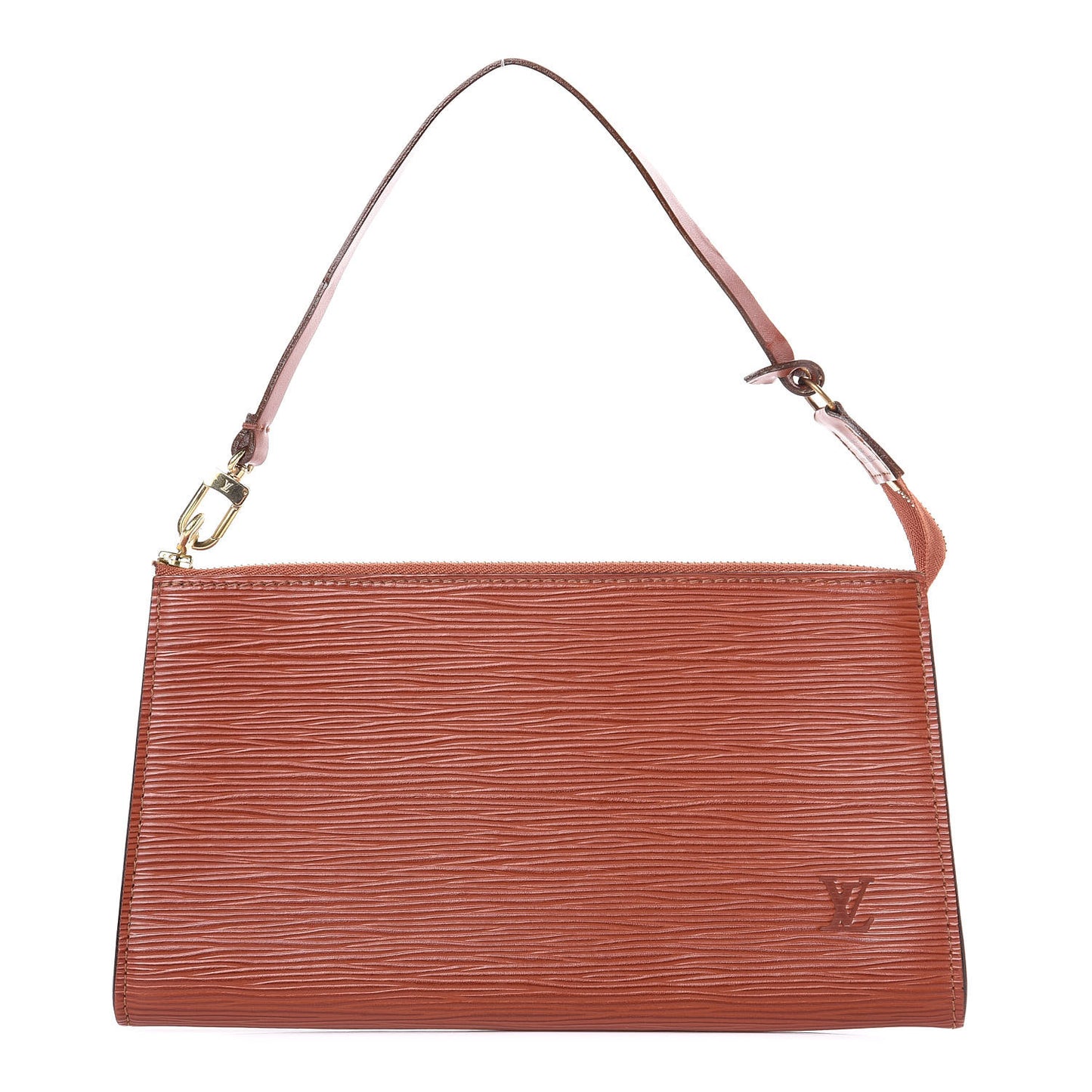 Epi Pochette Accessories 24 Kenyan Fawn