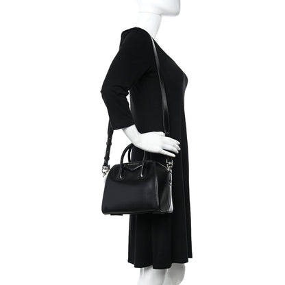Givenchy Shiny Lord Calfskin Mini Antigona Black 2 of 11