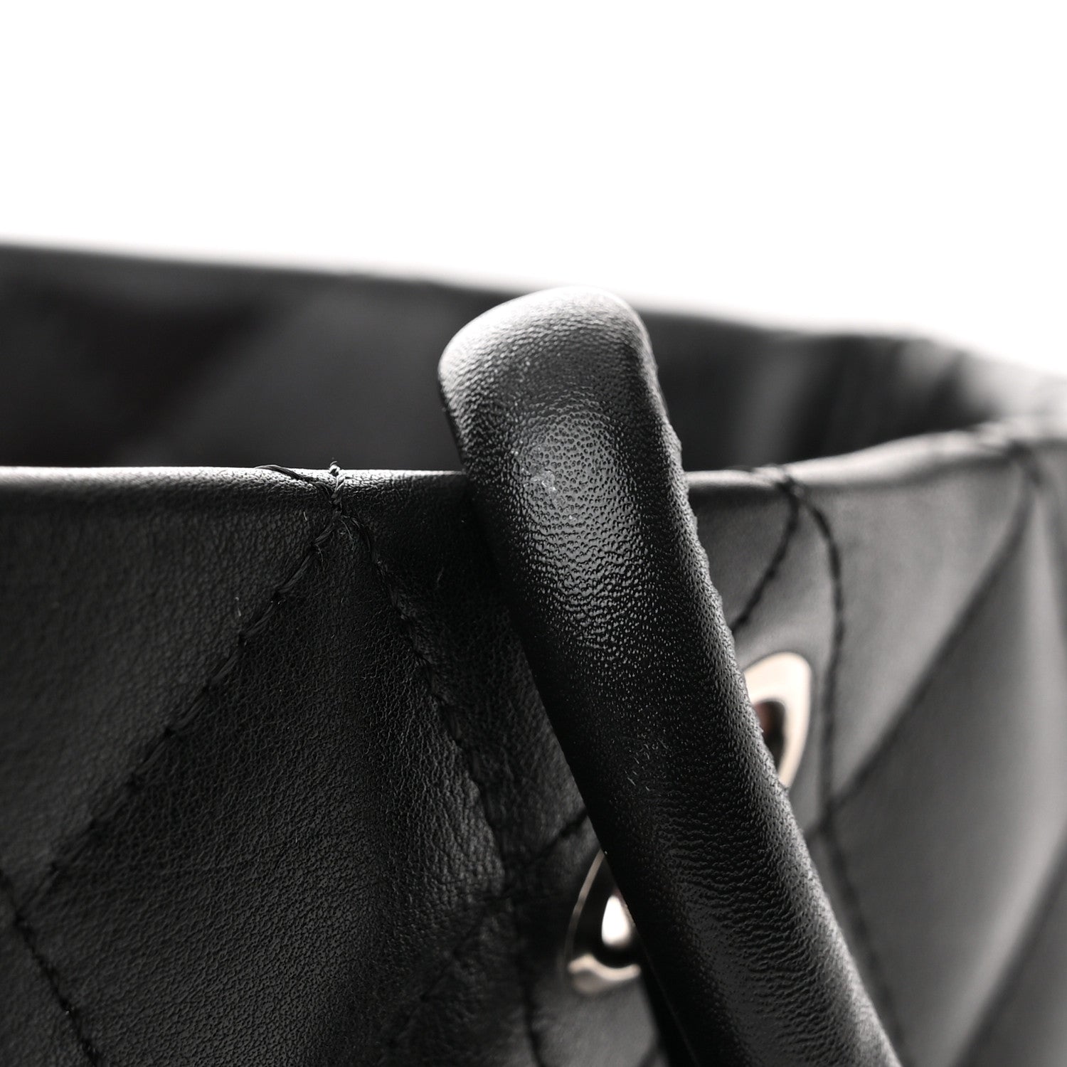 Chanel Calfskin Quilted Large Cambon Tote Black 15 of 15